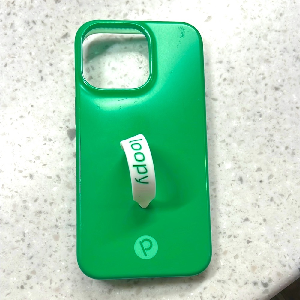 Loopy Case Green Phone Case